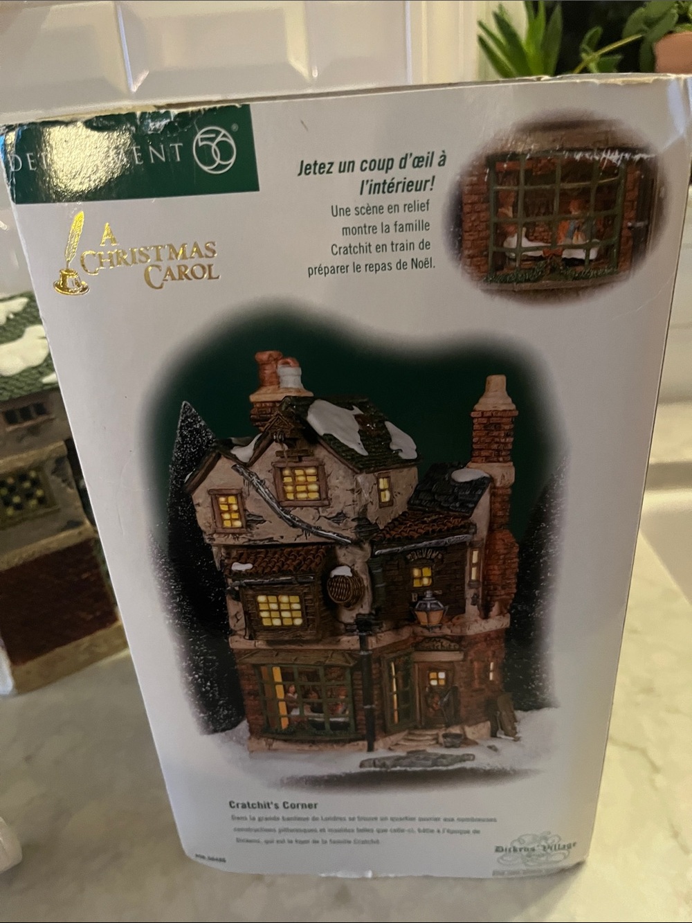 Department 56 dickens village a Christmas carol cratchits corner - Picture 13 of 14